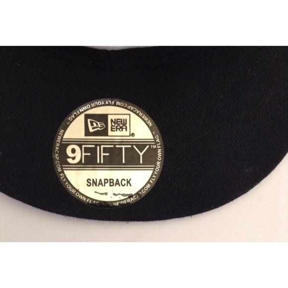 Cincinnati Bengals New Era 9Fifty Hat Cap Unisex Black Snapback Embroidered - Picture 7 of 8